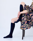 Tightology | Dotty Midnight | Cotton Socks