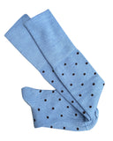 Tightology | Premium Long Socks | Merino Wool | Sky
