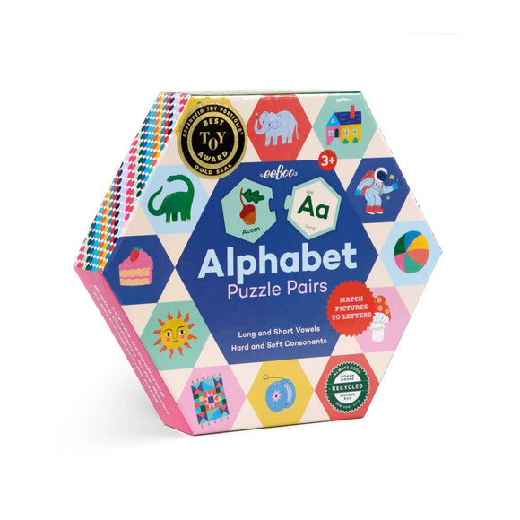 eeBoo | Puzzle Pairs | Alphabet