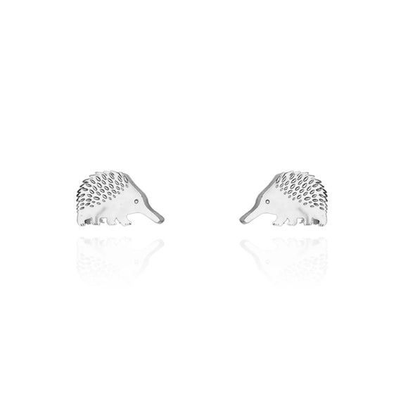 Originals Lab | Silver Echidna Stud Earrings
