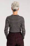 Olga de Polga | Ella Striped Top | Black