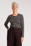 Olga de Polga | Ella Striped Top | Black