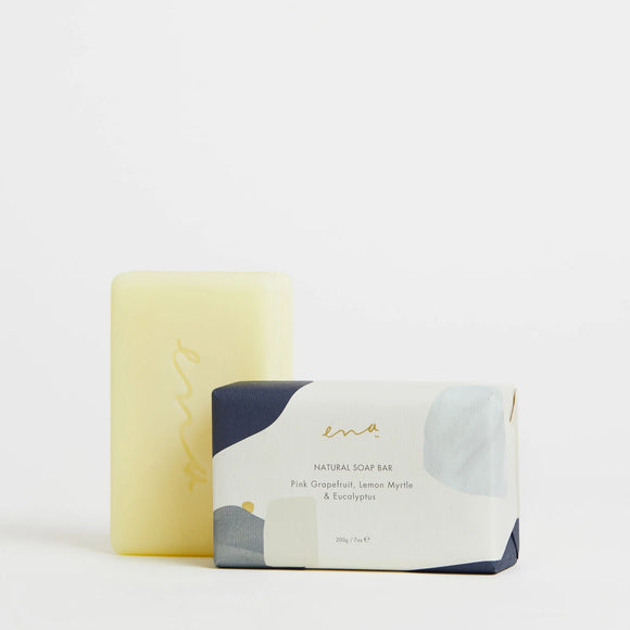Ena | Natural Soap | Pink Grapefruit, Lemon Myrtle & Eucalyptus 200gm