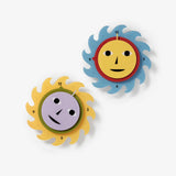 Areaware | Dusen Dusen Everybody Clock | Yellow