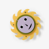Areaware | Dusen Dusen Everybody Clock | Yellow