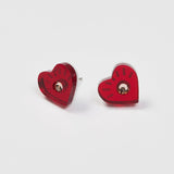 Martha Jean | Eye Heart Stud Earrings