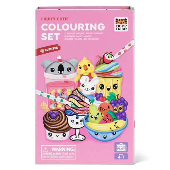 Tiger Tribe | Scented Colouring | Fruity Cutie