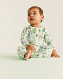 Halcyon Nights | Long Sleeve Romper | Fern Gully