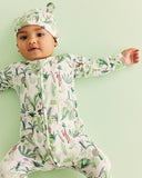Halcyon Nights | Long Sleeve Romper | Fern Gully