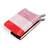 Sophie Home | Striped Terry Towelling Flannel 2 Pack | Pink
