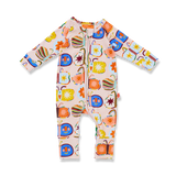 Halcyon Nights | Flutterby Long Sleeve Romper