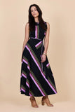 Frock Me Out | Roller Dress | Black Retro Stripe