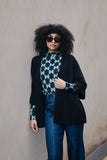 Frock Me Out | Half Moon Mock Neck Top