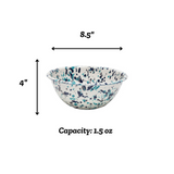 Crow Canyon | Catalina Enamelware | Small Serving Bowl | Pink Sunset