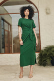 Frock Me Out | Tie Waist Dress | Green
