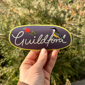Julia Bloedel | Bumper Sticker | Guildford