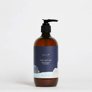 Ena | Hand & Body Wash | Rose Geranium & Lavender 500ml