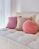 Kip & Co | Velvet Pea Cushion | Dusty Rose