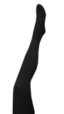 Tightology | Herringbone Merino Wool Tights | Black