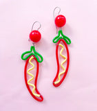 Renee Damiani | Hot Chillis Earrings