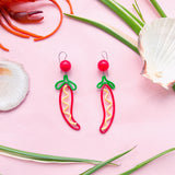 Renee Damiani | Hot Chillis Earrings
