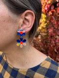 Martha Jean | Twin Daisy Chain Earrings