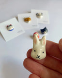 Uki | Ceramic Pin | Rabbit