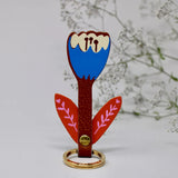 Ark Colour Design | Tulip Key Fob | Turquoise