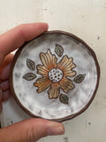Katie Jacobs |Illustrated Trinket Dish | Flower