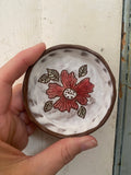 Katie Jacobs | Illustrated Trinket Dish | Flower