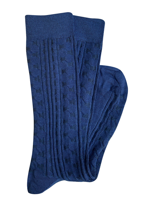 Tightology | Industry Blue | Merino Wool Socks
