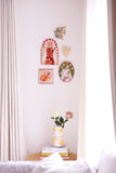 Jones & Co | Gardienne Bird Pink Wall Art