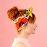 Julie White | Silk Cotton Scarf | Tropical Garden
