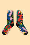Julie White | Crew Socks | Bush Blooms