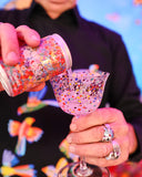 Kip & Co | Party Speckle Coupe Glass 2 piece Set