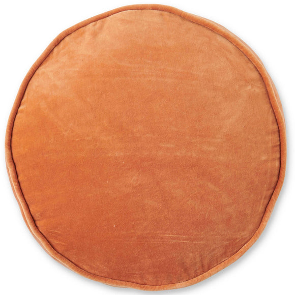 Kip & Co | Velvet Pea Cushion | Marmalade