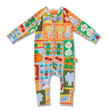 Halcyon Nights | Pocket Patch Long Sleeve Romper