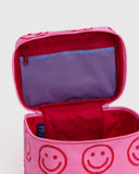 Baggu | Large Cosmetic Case | Pink Azalea Happy