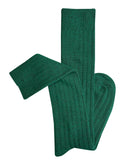 Tightology | Long Rib Merino Wool Socks | Green