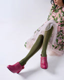 Tightology | Luxe Merino Wool Tights | Olive