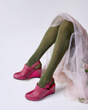 Tightology | Luxe Merino Wool Tights | Olive