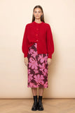 Frock Me Out | Chunky Knit Cardigan | Red