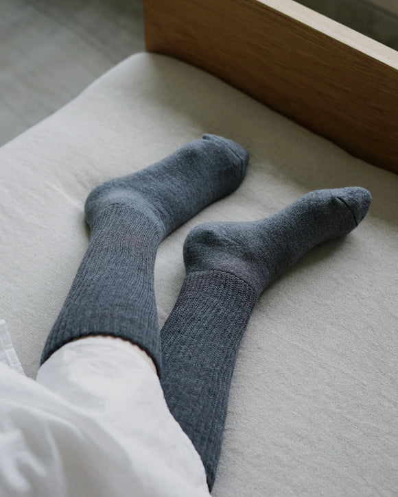 Memeri | Wool Pile Leg Warmer Socks