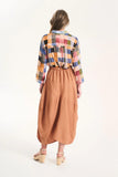 Olga de Polga | Milwaukee Solenne Skirt | Caramel Linen