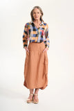 Olga de Polga | Milwaukee Solenne Skirt | Caramel Linen