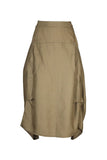 Olga de Polga | Milwaukee Solenne Skirt | Khaki Linen