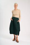 Olga de Polga | Milwaukee Cadiz Skirt | Black Cotton