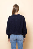Frock Me Out | Chunky Knit Cardigan | Navy