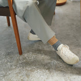 Boston | Wool Cotton Slab Sock | Nishiguchi Kutsushuita