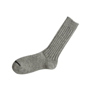 Nishiguchi Kutsushita | Praha Wool Ribbed Sock